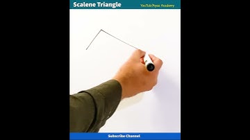 What is Scalene Triangle | Types of Triangle #shorts