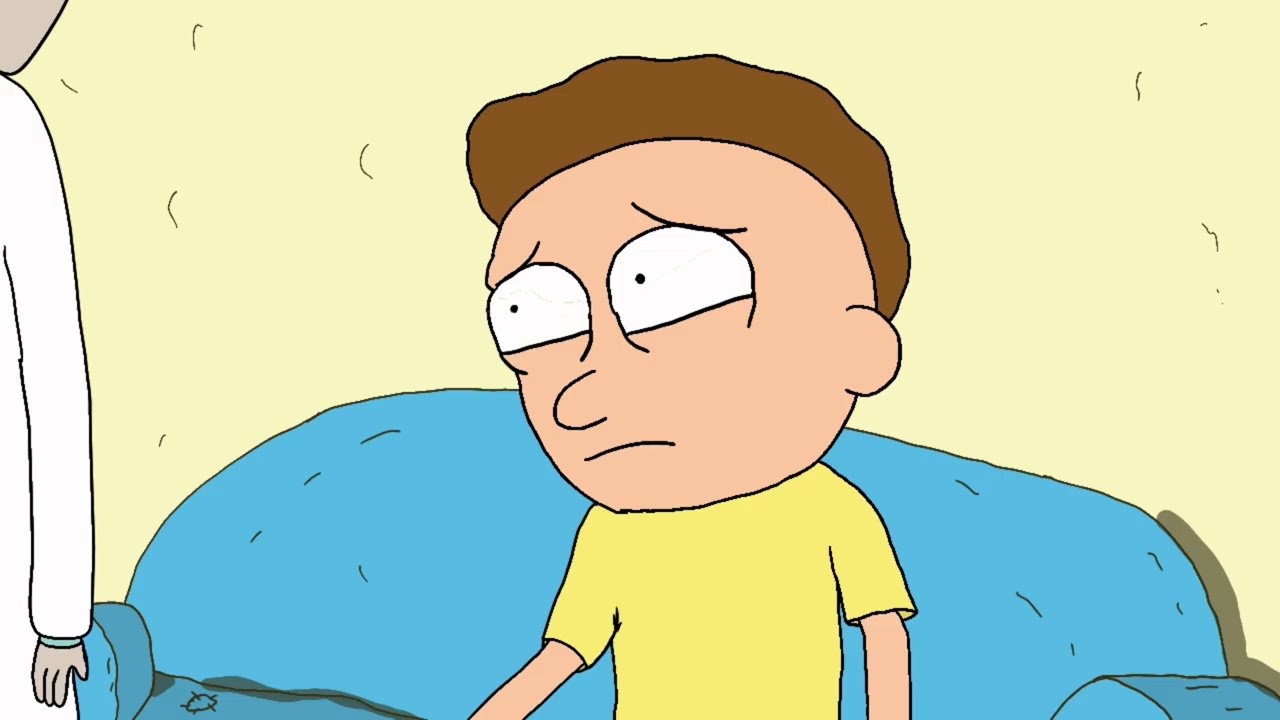 Step Brothers Drum-set scene but with Rick and Morty