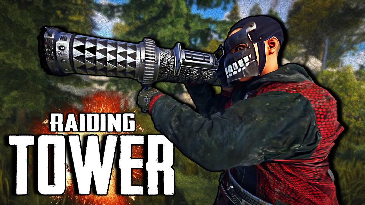 Clan Tower Rust SMASHING CLAN VILLAGE & RAIDING THEIR TOWER! (Rust) - YouTube