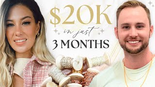 $20k in Just 3 Months | Sarah's Sparkling Journey: from Bali to Two Flourishing Jewelry Stores