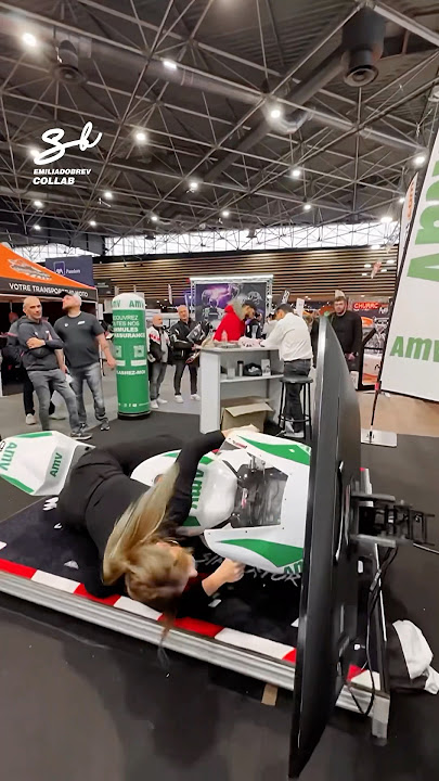 Download lagu A MotoGP Simulator! 🤯 #motorbike #simulator #racing