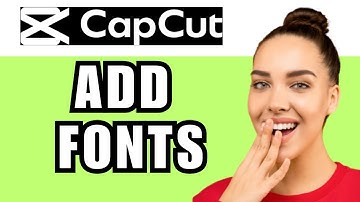 How To Add Fonts In CapCut  (Import FONTS Tutorial)