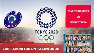 ATLETAS A SEGUIR EN LOS JUEGOS OLÍMPICOS TOKYO 2020, DÍAS DE COMPETENCIA Y HORARIOS DEL TAEKWONDO.