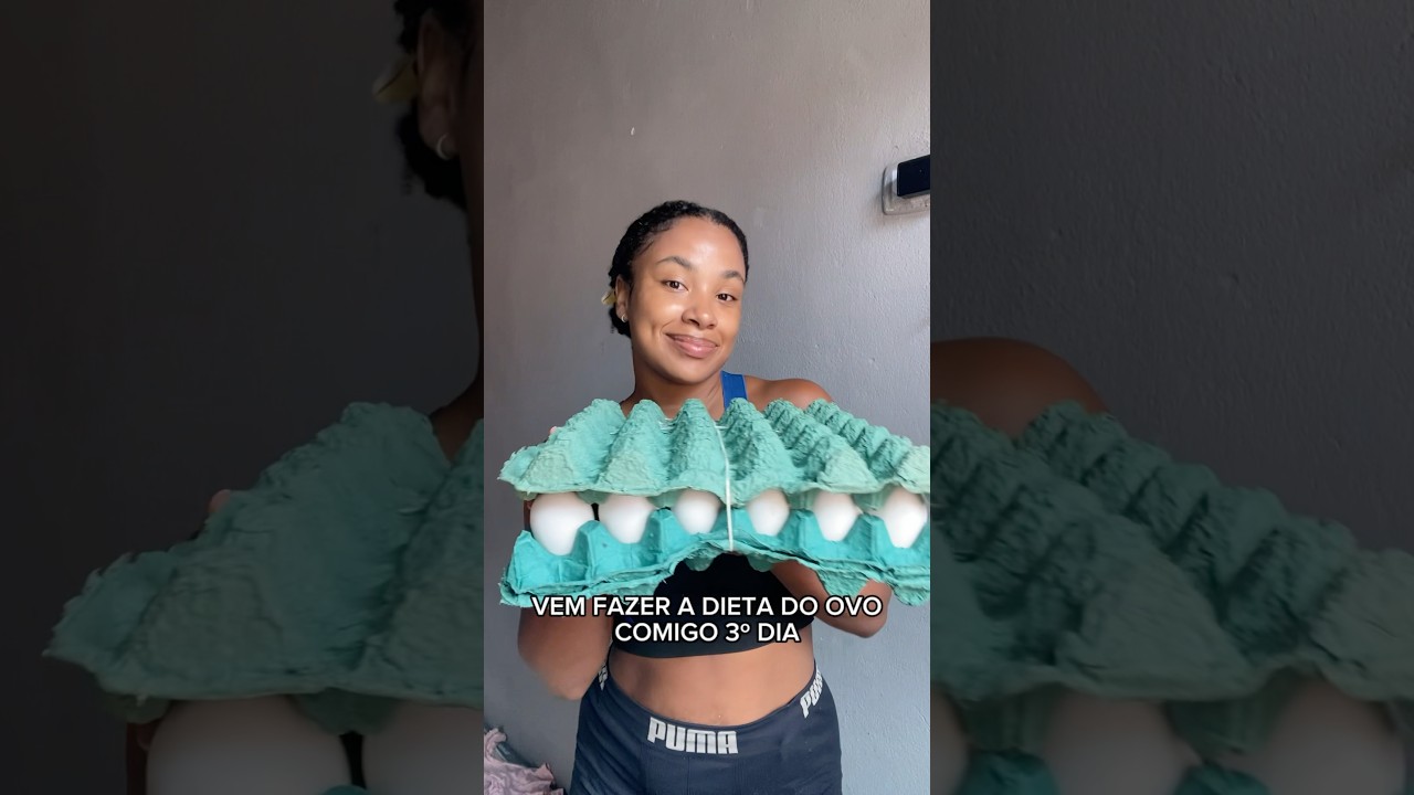 DIETA DO OVO 3 DIAS! 🍳                      3º DIA  