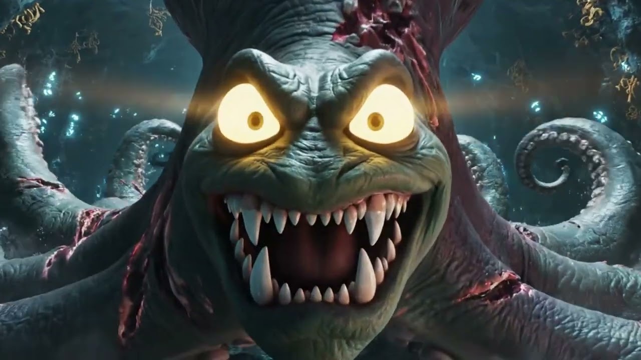 Giant Octopus Attack! Captain Barnacles Strikes Back with the Submarine 🐙