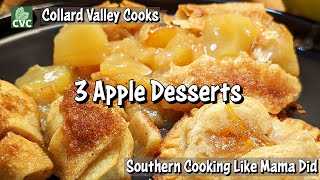 3 Apple Recipes, Best Old Fashioned Southern Cooks