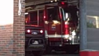 Syracuse fire Brand new mini 7 responding to a medical call