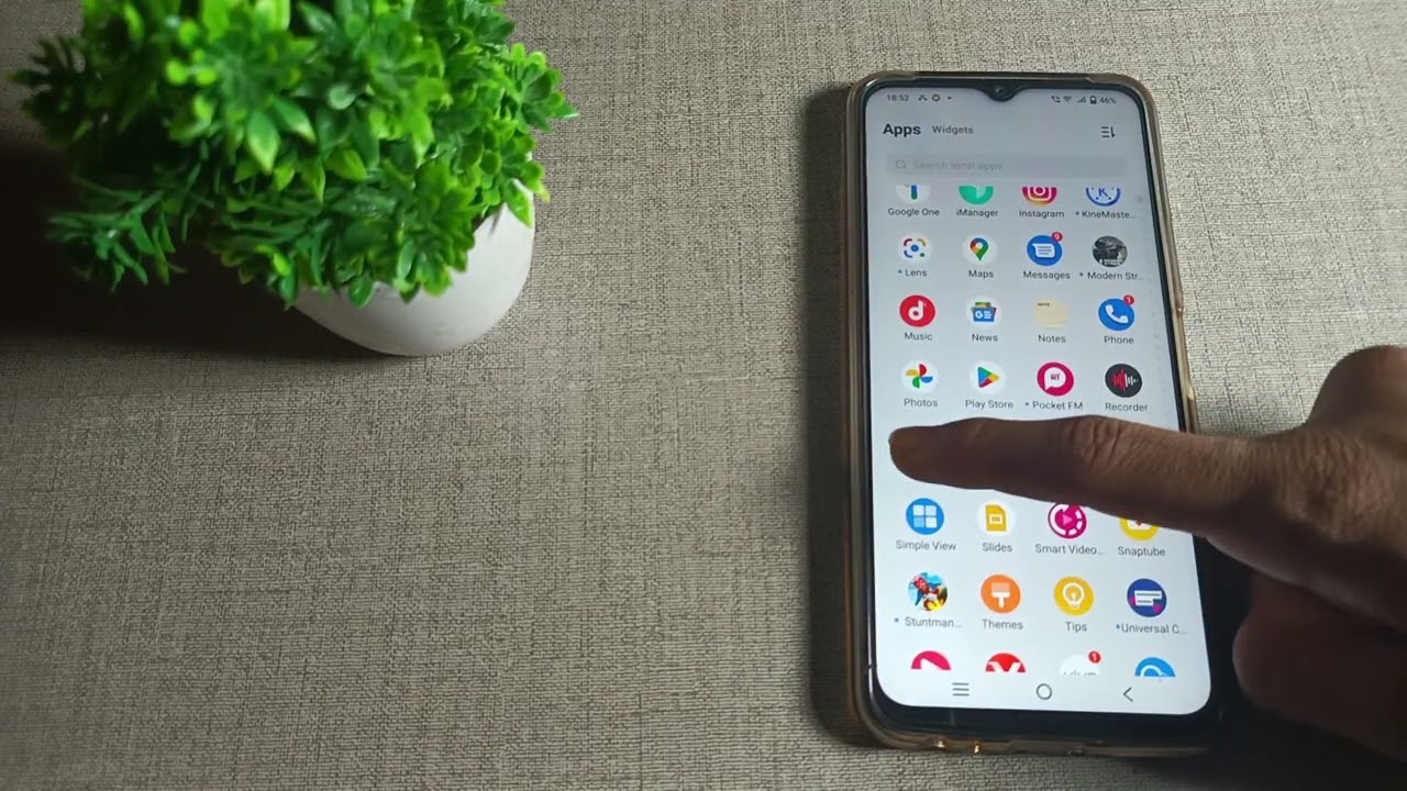 how to update wallpaper in Vivo Y20 Mobile YouTube