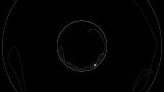 Procedural Zen #553: Bouncing Dot | Solo Spot ASMR #animation #asmr #bounce #clack