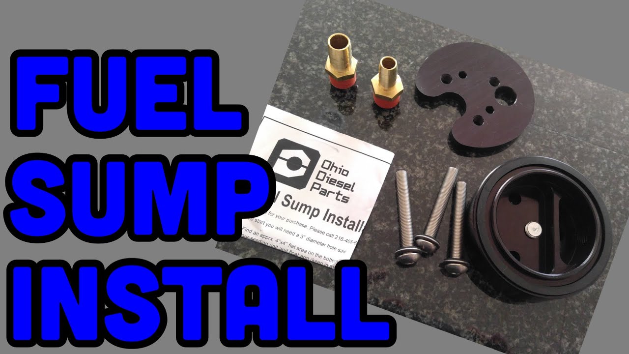 Ohio Diesel Parts fuel sump install YouTube