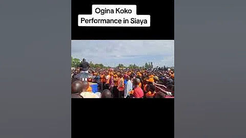 Mc Ogina Koko translating Tholuo to Congo in Kisumu in Siaya 🔥🔥😂😂