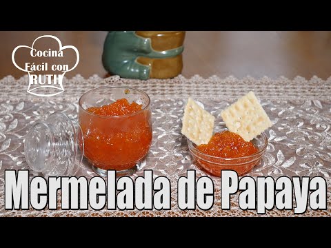 Vídeo: Melmelada De Papaia