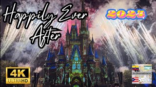 El MEJOR Show en Disney World | Happily Ever After | Magic Kingdom | FULL SHOW | 4K