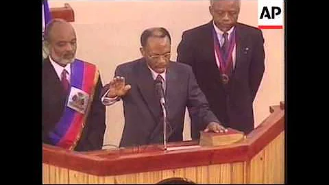 HAITI: JEAN BERTRAND ARISTIDE SWORN IN