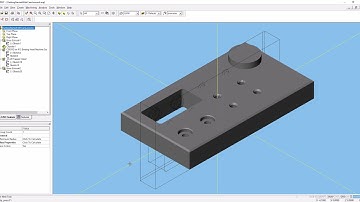 Rotate a part around the X Axis in Esprit Using the Copy Command