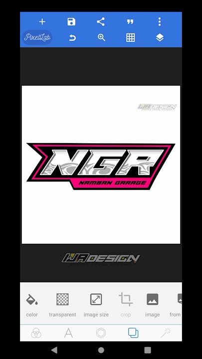 CARA MEMBUAT LOGO RACING KEREN DI PIXELLAB TERBARU #logoracing #pixellab #shorts