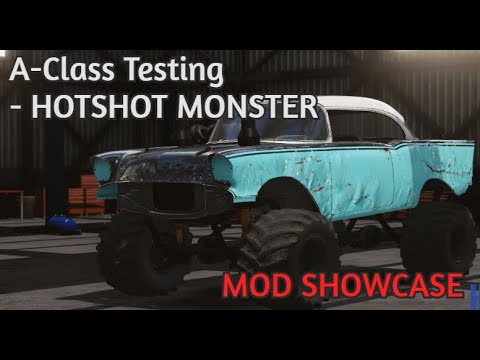 WRECKFEST MODS - HOTSHOT MONSTER TESTING - YouTube
