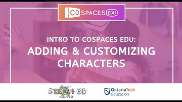 Intro to CoSpaces: Adding & Customizing Characters