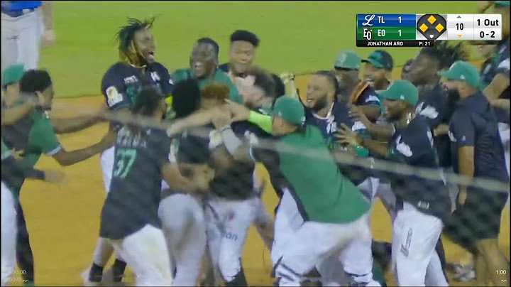 Resumen: Tigres del Licey VS  Estrellas Orientales serie regular (29/12/2024)