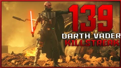 Star Wars Battlefront 2 - Battle Damaged Darth Vader 139 Killstreak (Naboo)