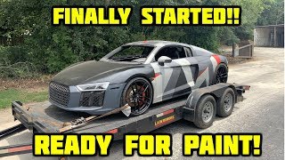 Rebuilding a Wrecked 2018 Audi R8 Part 9