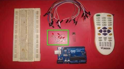 4 channel ir remote  control circuit by arduino
