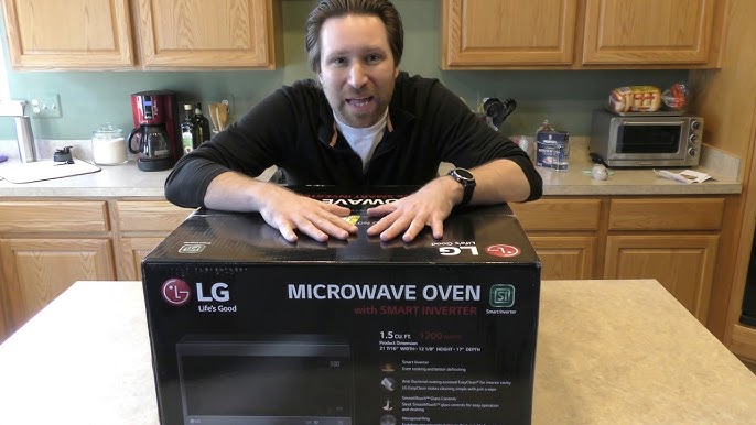 Mikrobangų krosnelė LG MS23NECBW išpakavimas/Unboxing microwave  oven/Распаковка Микроволновая печь - YouTube