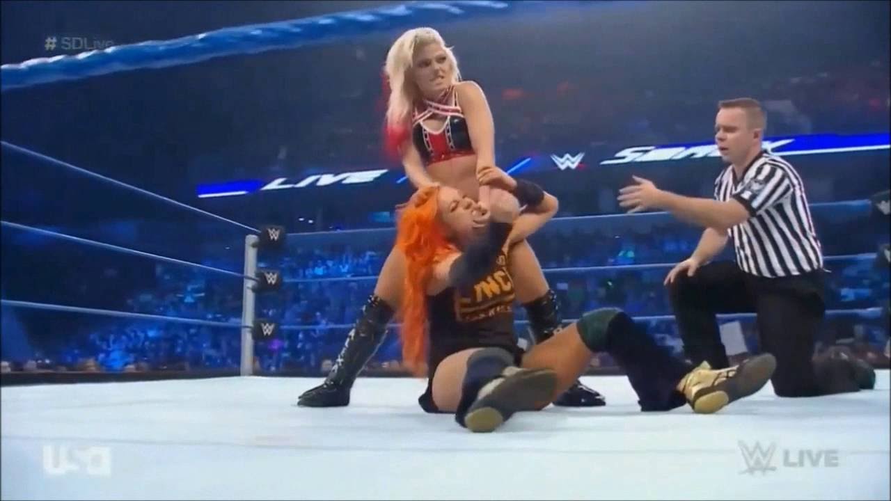 New Champion! Becky Lynch Vs Alexa Bliss Women's Championship WWE