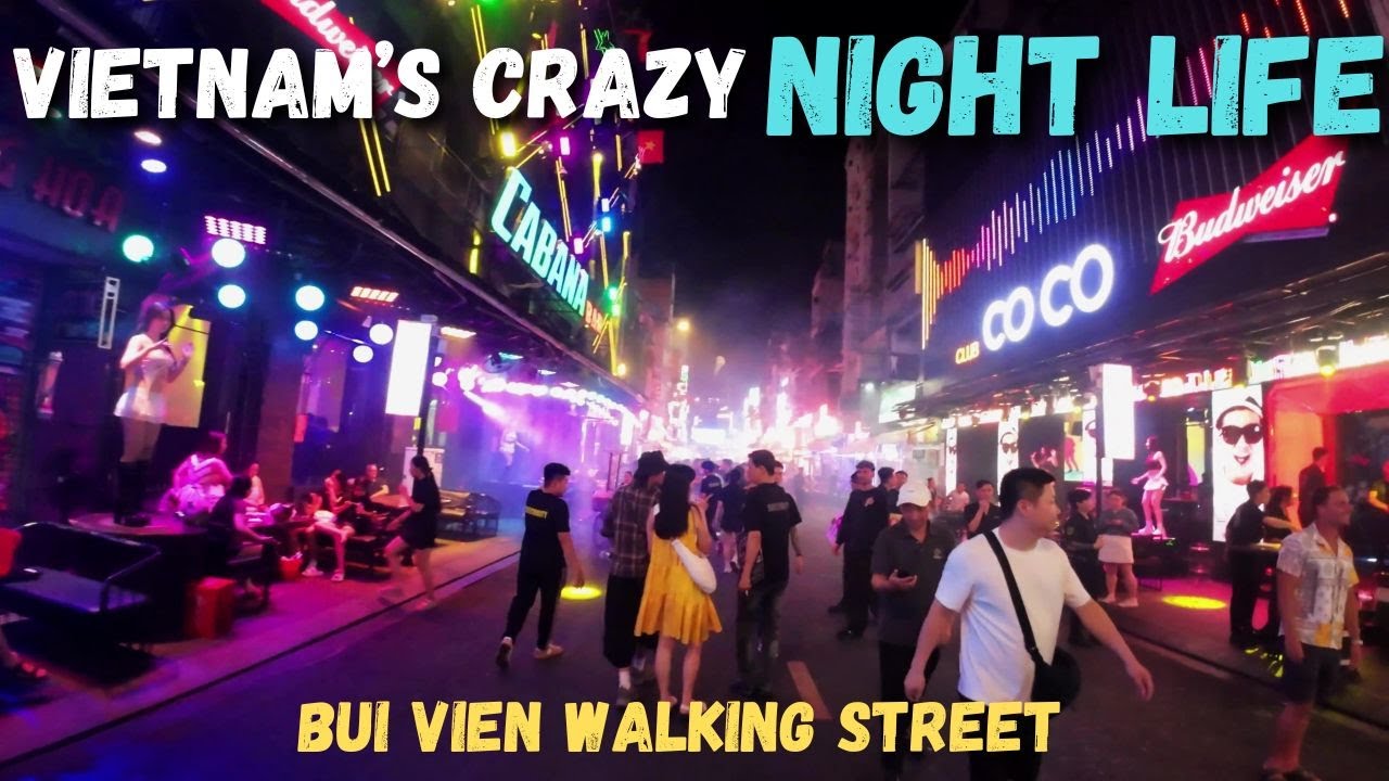 Bui Vien Walking Street: Vietnam's Night Paradise | Perfect Party Place in Ho Chi Minh City
