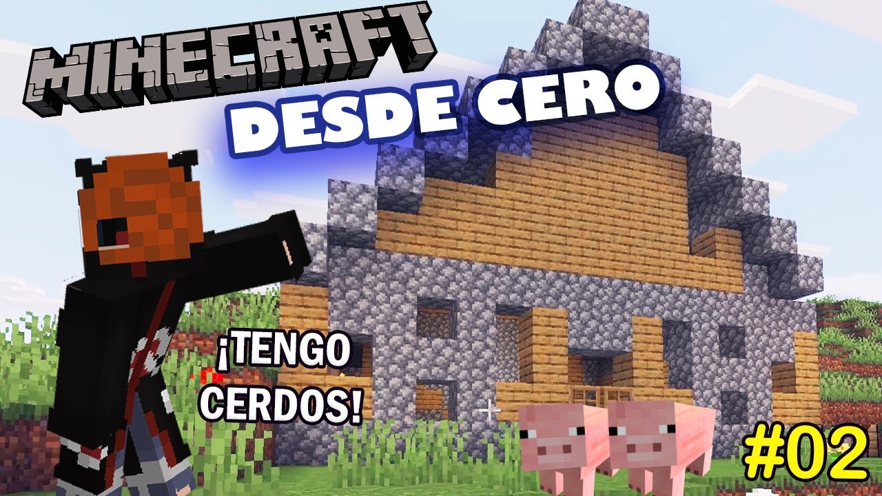 Minecraft Desde Cero - Episodio 2: El Comienzo de Todo |Cerdos Alienígenas 😅
