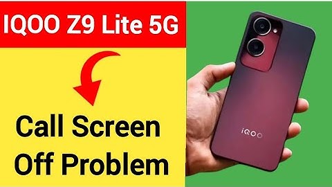 IQOO Z9 Lite 5G me Call karne per display off ho jata hai, how to solve call screen off problem