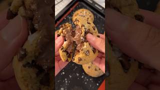 Nutella Stuffed Chocolate Chip Cookies  | 누텔라 초코칩 쿠키