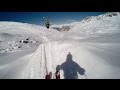 Crash ski freeride et double backflip mickael bimboes