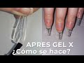 Tecnica APRES GEL X ¿Como se hace? | Press-On Nails 🥰
