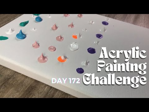 Up | Acrylic Painting Day 172 | How to Easily Paint Acrylics