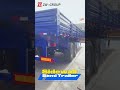 ZW Group 2 Axle 40-Ton Cargo Transport 13m Side Wall Semi Trailer for#ghana #tanzania #zimbabwe