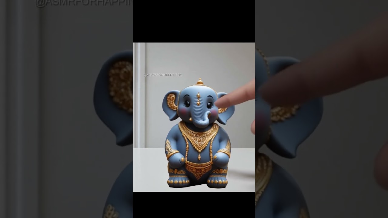 Cute Squishy Elephant Toy ASMR 