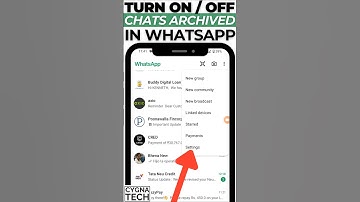 📂 How to Turn ON/OFF Chats Archived in WhatsApp (2025) – Android & iOS Guide
