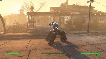 Fallout 4 | Sentry Walking