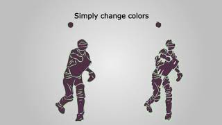 9 Vector Baseball Action Shots | After Effects Project Files - Videohive template Guide