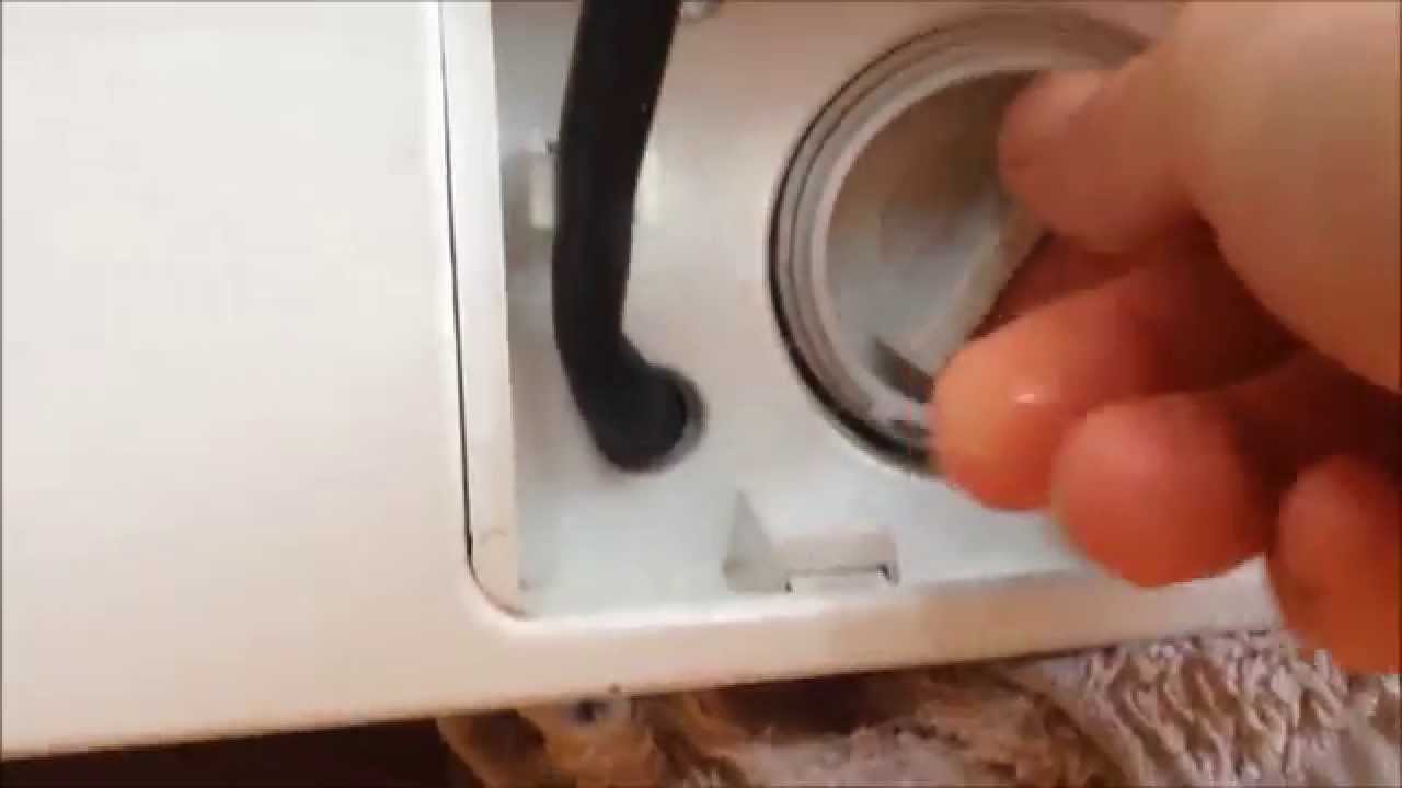 How to Clean a Washer Lint Trap