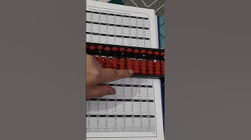 VIDEO 10- ADDITION ON ABACUS TOOL @kidsknowledgepoint #shorts #abacusaddition #additionontool