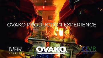 Interactive virtual tour of Ovako production