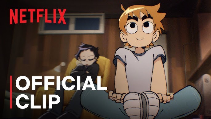 Netflix Scott Pilgrim Takes Off Scott Pilgrim Yellow Cosplay Wig