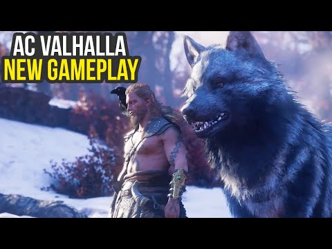 Assassin's Creed Valhalla Gameplay - BRAND NEW FOOTAGE Shows Asgard & More (AC Valhalla Gameplay)