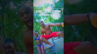 Cenote Zapote Ecopark en Puerto Morelos #travel #shorts #mexico