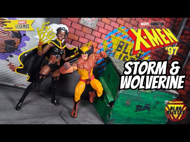 ブリスター割れ　マーベルレジェンド　x-men 97 ストーム　ウルヴァリン Marvel Legends Storm and Wolverine X-Men 97 Two Pack Hasbro Pulse