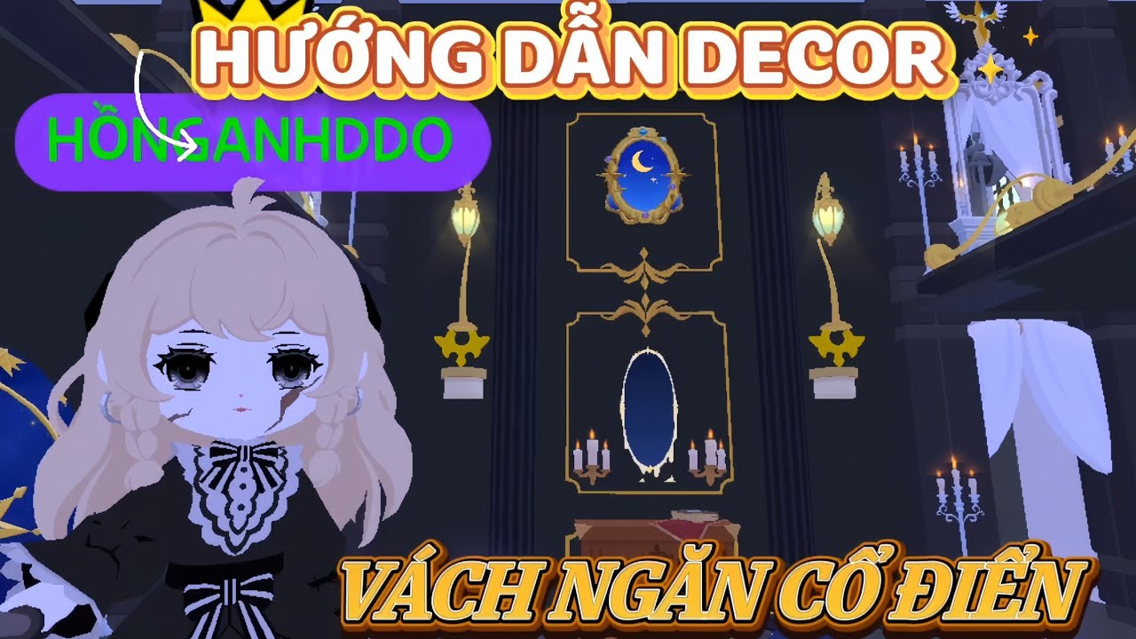 PLAYTOGETHER | Hướng dẫn decor vách ngăn cổ điển trong lâu đài bị  rùa nguyển 🏰