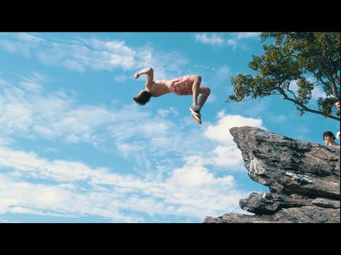 CLIFF JUMPING IN CONOWINGO, MD