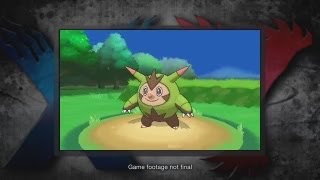 Pokemon X and Y : Kalos Starter Evolution Trailer